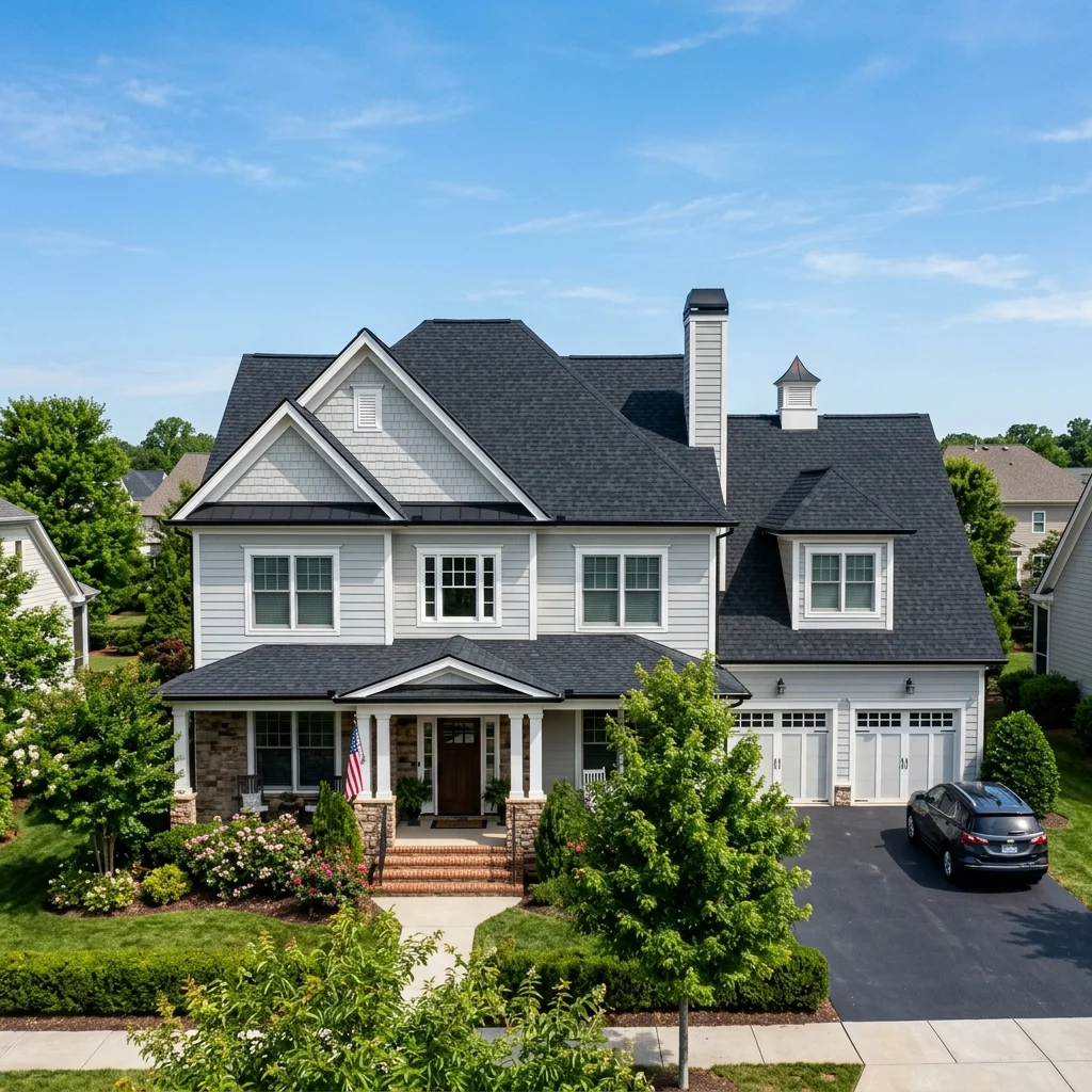 Beautiful Cypress home with a professionally installed roof